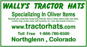 Wally's Tractor Hats