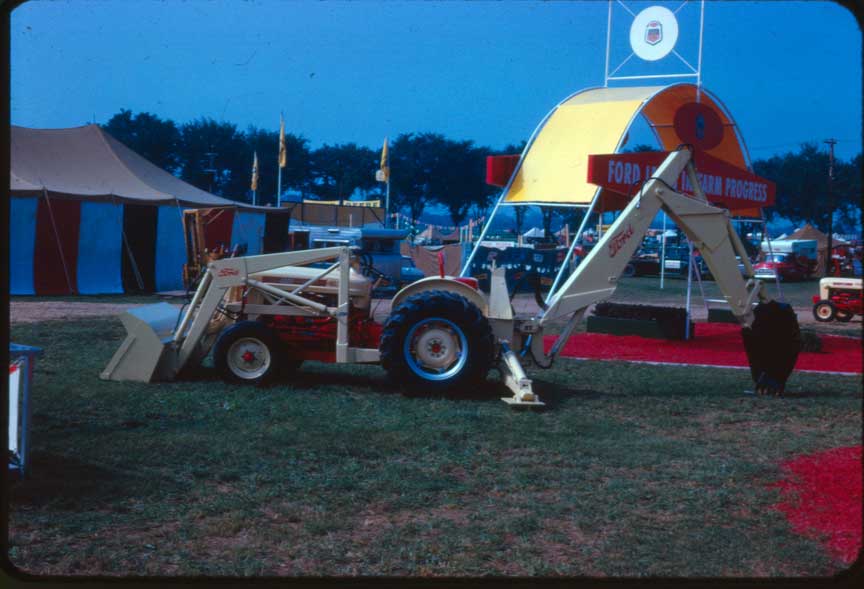 Chicago Road Show c. 1963 - Ford backhoe