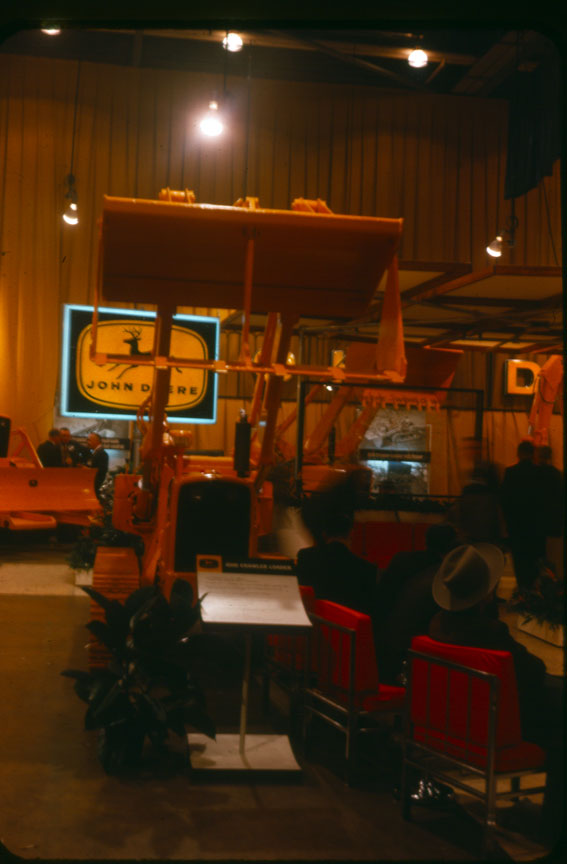 Chicago Road Show c. 1963 - John Deere display